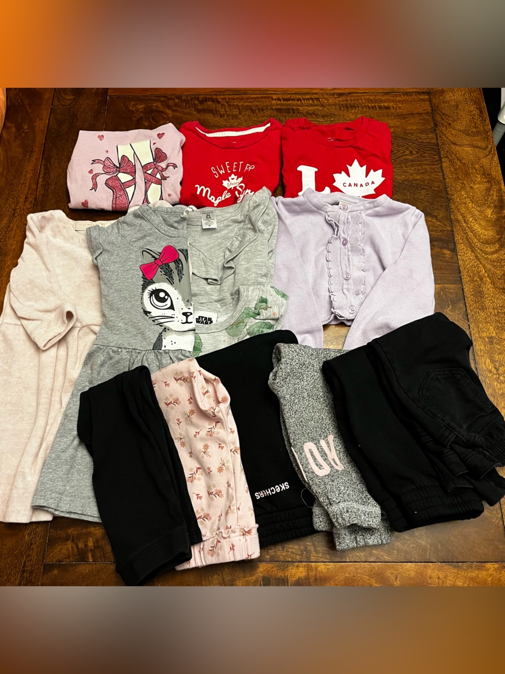 Lot of 3T Girl Clothing - Misc Pieces and Brands
